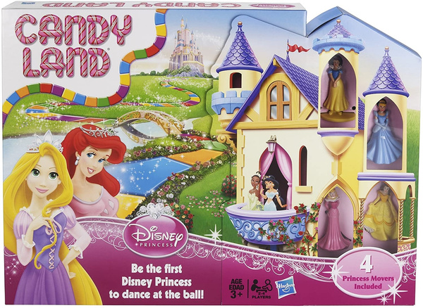 Hasbro Candy Land Game: Disney Princess Edition Board Game With ...