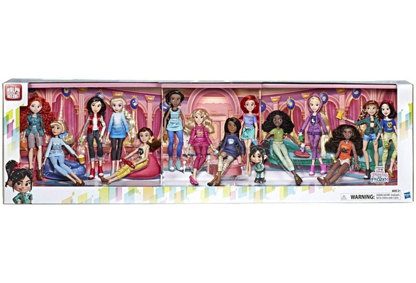 Disney Princess Ralph Breaks The Internet Movie Dolls with Comfy Clothes &  Accessories, 14 Doll Ultimate Multipack