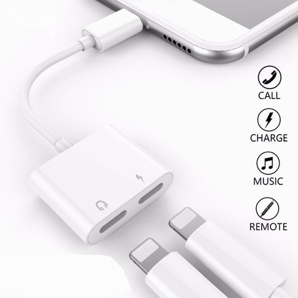 Charger Splitter Headphone Adapter | Wish