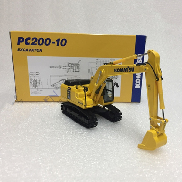 1 50 Scale Komatsu Pc0 10 8mo Hydraulic Excavator Engineering Vehicles Diecast Toy Model Wish