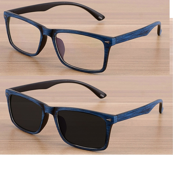 Luxury Men Square Reading Glasses Prebyopia Eyeglasses Fashion Optical  Eyewear