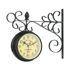 Antique, Decor, Garden, Clock