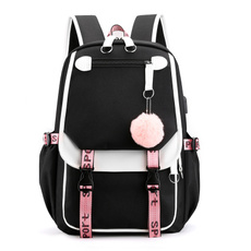 Laptop Backpack, student backpacks, black backpack, Fashion