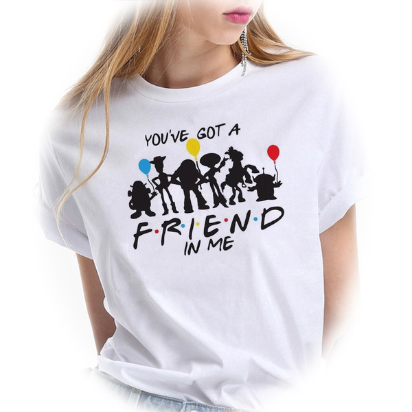 camiseta friends horror