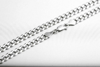 White Gold, Chain Necklace, Jewelry, Chain