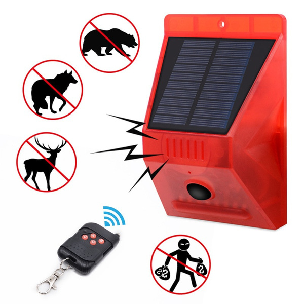 Solar Alarm With Remote Hotsell, SAVE 43%