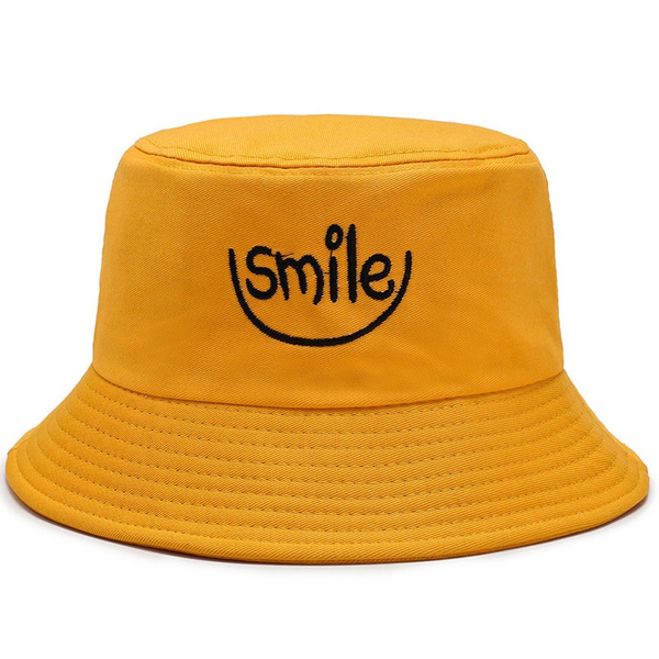 Fisherman Bucket Hat Casual Solid Women 