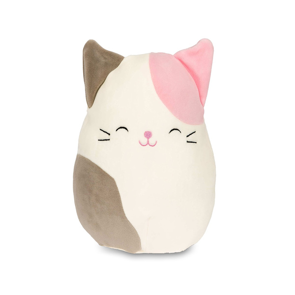 squishmallow pink and grey cat