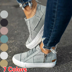 casual shoes, Sneakers, Plus Size, Elastic