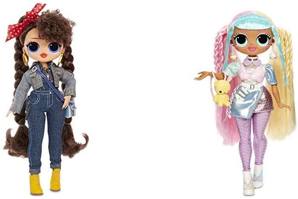 L.O.L. Surprise! O.M.G. Busy B.B. Fashion Doll with 20 Surprises,Multicolor  w O.M.G. Candylicious Fashion Doll with 20 Surprises,Multicolor