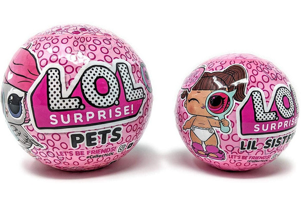 L.O.L. Surprise!! Pets Bundle with Lil Sister Eye Spy Series 4