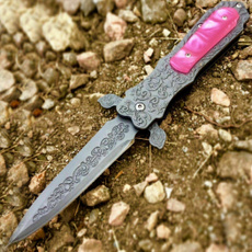 pink, Stainless, namehuntingtacticalknive, nameknifesetidcuttingtool