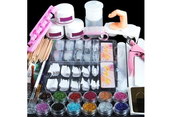 Nail kit set deals acrylic