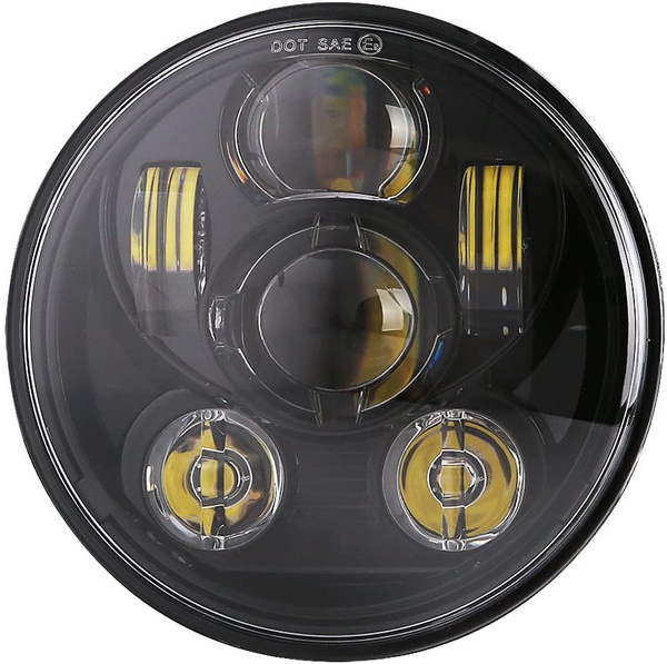 5-3/4 5.75 inch LED Headlight - Compatible with Harle Dyna Street