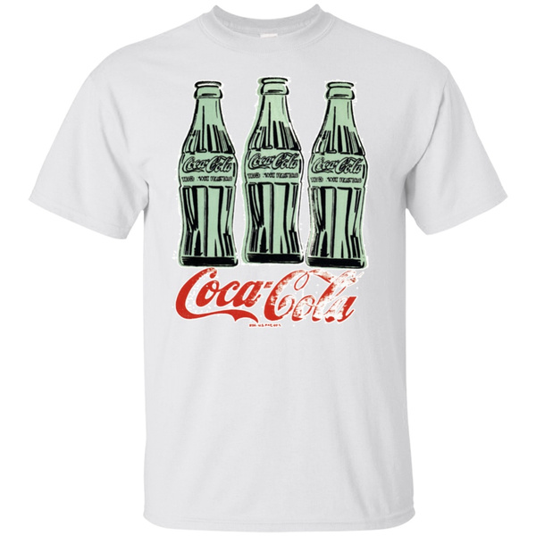 fodbold Fødested perspektiv Coke, Andy Warhol, Coca-cola, Pop Art, Retro, Bottles, T-shirt, Soda | Wish