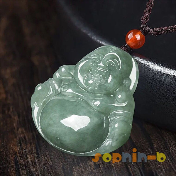 Amazon.com: Xgimas Hand-carved Rabbit Natural Green Jade Pendant Necklaces  for Women Men, Fashion Buddha Amulet Rope Chain Good Luck Healing Jewelry  Choker Necklaces for Lovers Gifts: Clothing, Shoes & Jewelry
