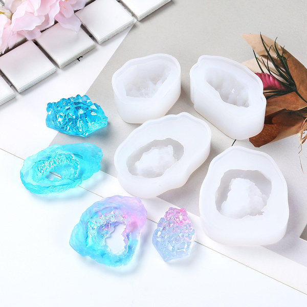 DIY Crystal Cluster Mold Epoxy Resin Mold Silicone Mould DIY Crafts Epoxy  Mold