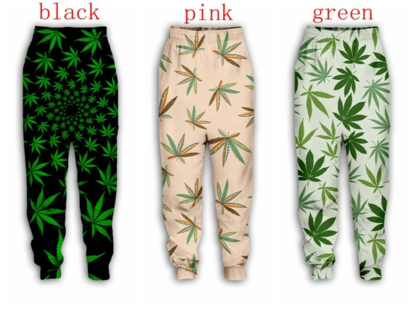 Weed Leaf Pants 