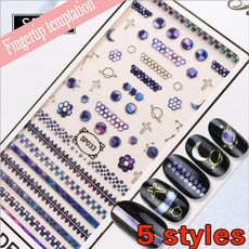 nail decoration, maturewomen, nail stickers, Fashion
