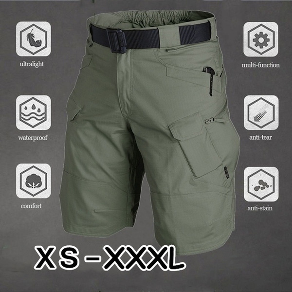 Waterproof Tactical Cargo Shorts Mens 