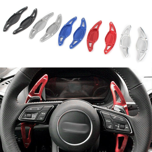 Car Aluminum Steering Wheel Shift Paddle Shifter For Audi RS3 RS5 2017-2018  & R8 TT RS 2016-2018 & For RS4 2018