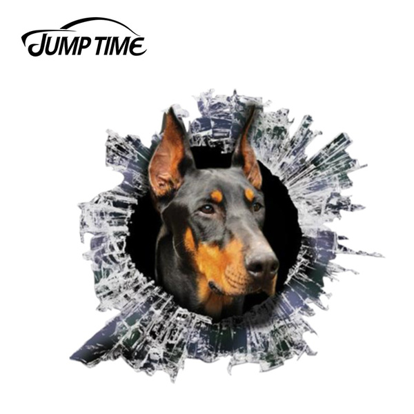13cm x 3D Doberman Window Decal Glass Slag Decal Reflective Stickers Waterproof Car Styling Animal Decals | Wish 13cm x 3D Doberman Window Decal Glass Slag Decal Reflective Stickers Waterproof Car Styling Animal Decals | Wish