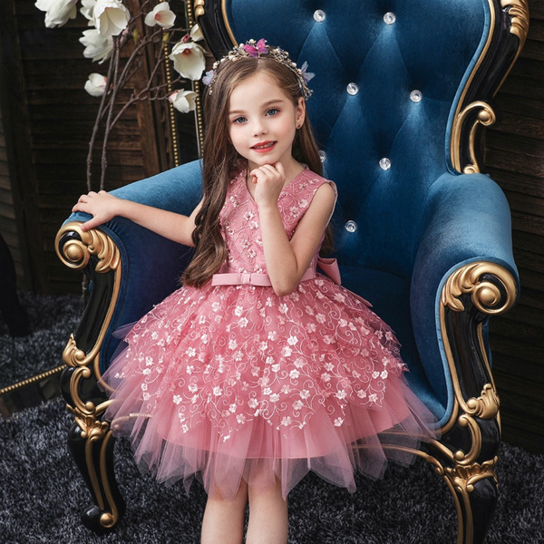 0-5 Year Old Princess Dress Baby Kids Girl Children's Irregular Dress ...