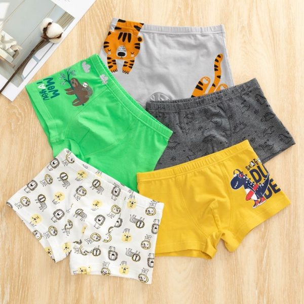 Pantalones cortos de algodón ropa interior para niños ropa 