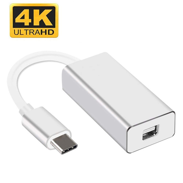 Type C To Mini Display Port Adapter USBC To Mini DP 4K UHD USB 3.1
