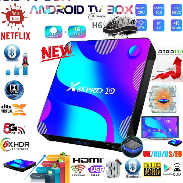 crash carpet hack Upgrade Full HD 8K Smart TV Box X88 PRO 10 Android 10.0 Quad Core 4GB  RAM+128GB/64GB/32GB Smart TV Box 5G WIFI 1000M Media Player HD Media Player  | Wish