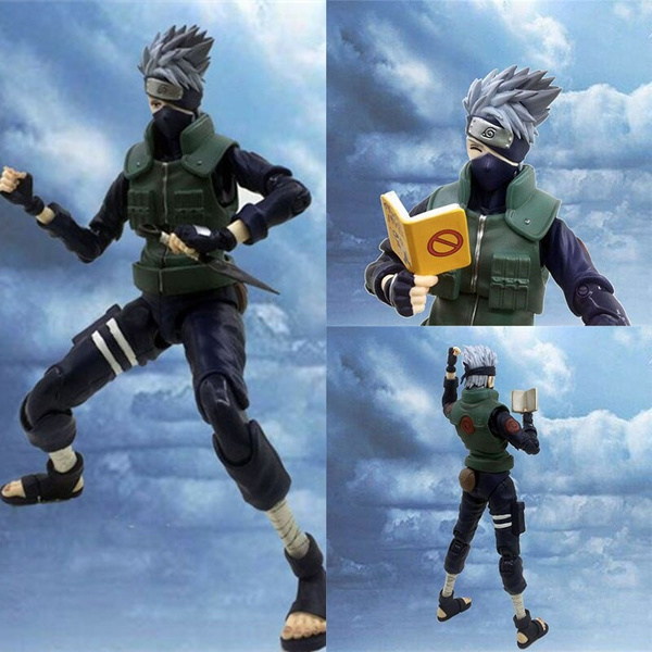 Compra online de Anime naruto hatake kakashi figuras naruto