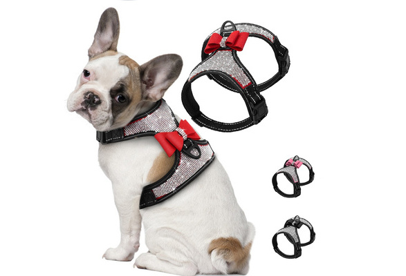 sparkly dog harness
