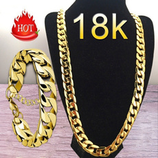 figarochainnecklace, 18k gold, Jewelry, Chain