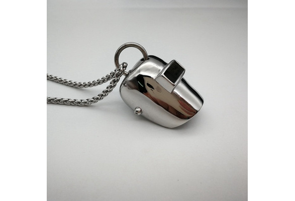 Welding helmet clearance necklace