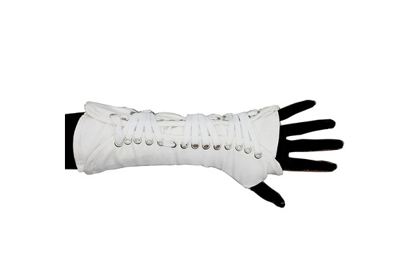Michael Jackson Fingerless Glove Classic MJ BAD Jam Punk Armbrace