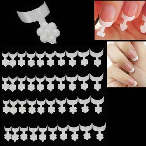 French Nail Art Short Tips French Chip Proof Manicure Kit Acrylic Uv Gel False Tips Diy Manicure Tools Wish