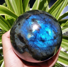 Ball, Home Decor, labradoritesphere, crystalball