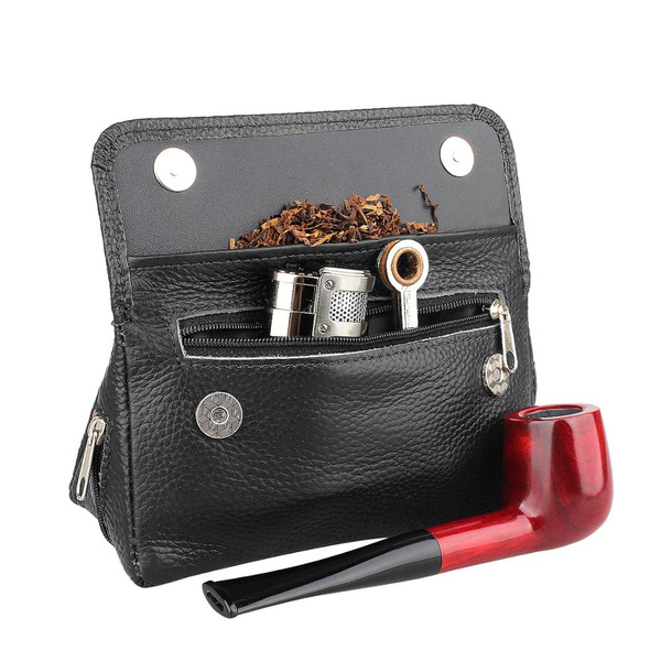leather tobacco bolsa