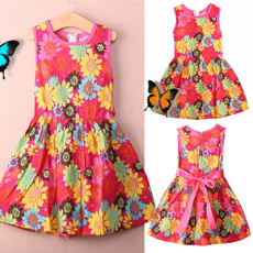 floral lace, Summer, summer dress, kids clothes