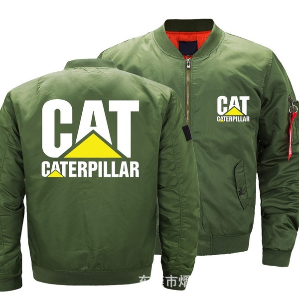 caterpillar bomber jacket