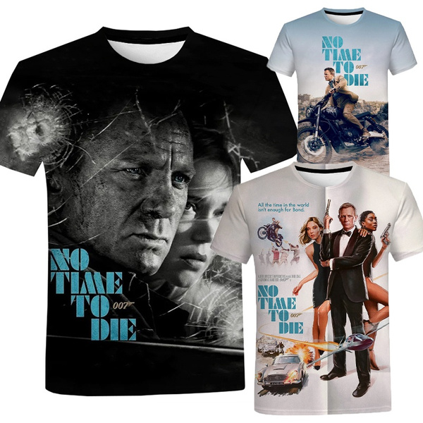 t shirt no time to die