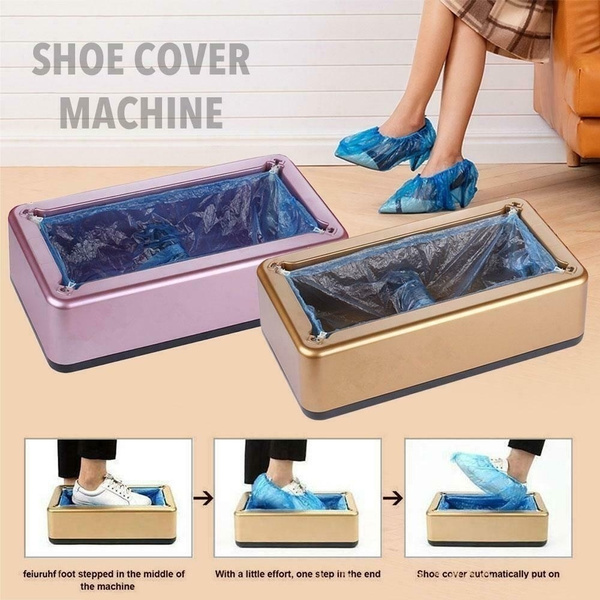 New Automatic Shoe Cover Dispenser Set For Home Carpet Dispenser Cover Machine 
