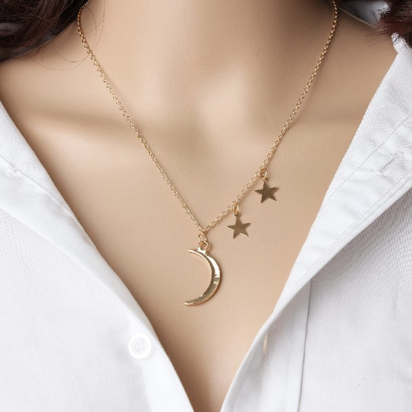 Women's Casual Charm Jewelry Gold Star 
