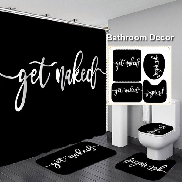 get naked bathroom set