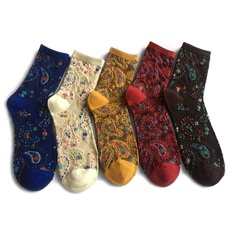 peacock, Socks & Tights, Cotton, Ethnic Style
