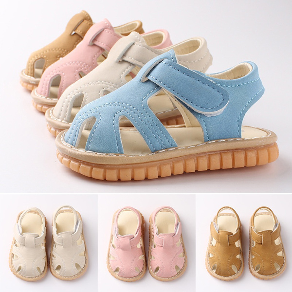 Baby Girl Boy Soft Sole Shoes Infant Toddler Summer Sandals Soft Bottom