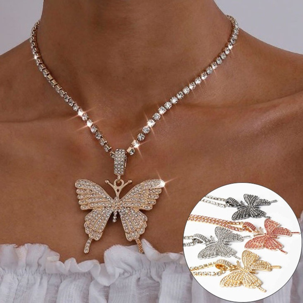 Handmade Silver Butterfly Necklace By Jemima Lumley Jewellery |  notonthehighstreet.com