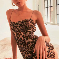 Mini, Summer, Club Dress, leopardde