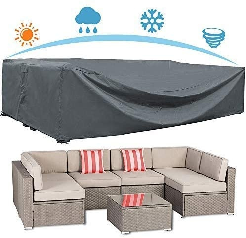 Patio Furniture Cover Outdoor Sectional, Patio Sectional Sofa Cover