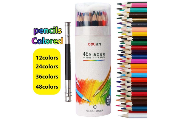 Deli Color Pencil Art Lapis De Cor Color Pencil for Painting